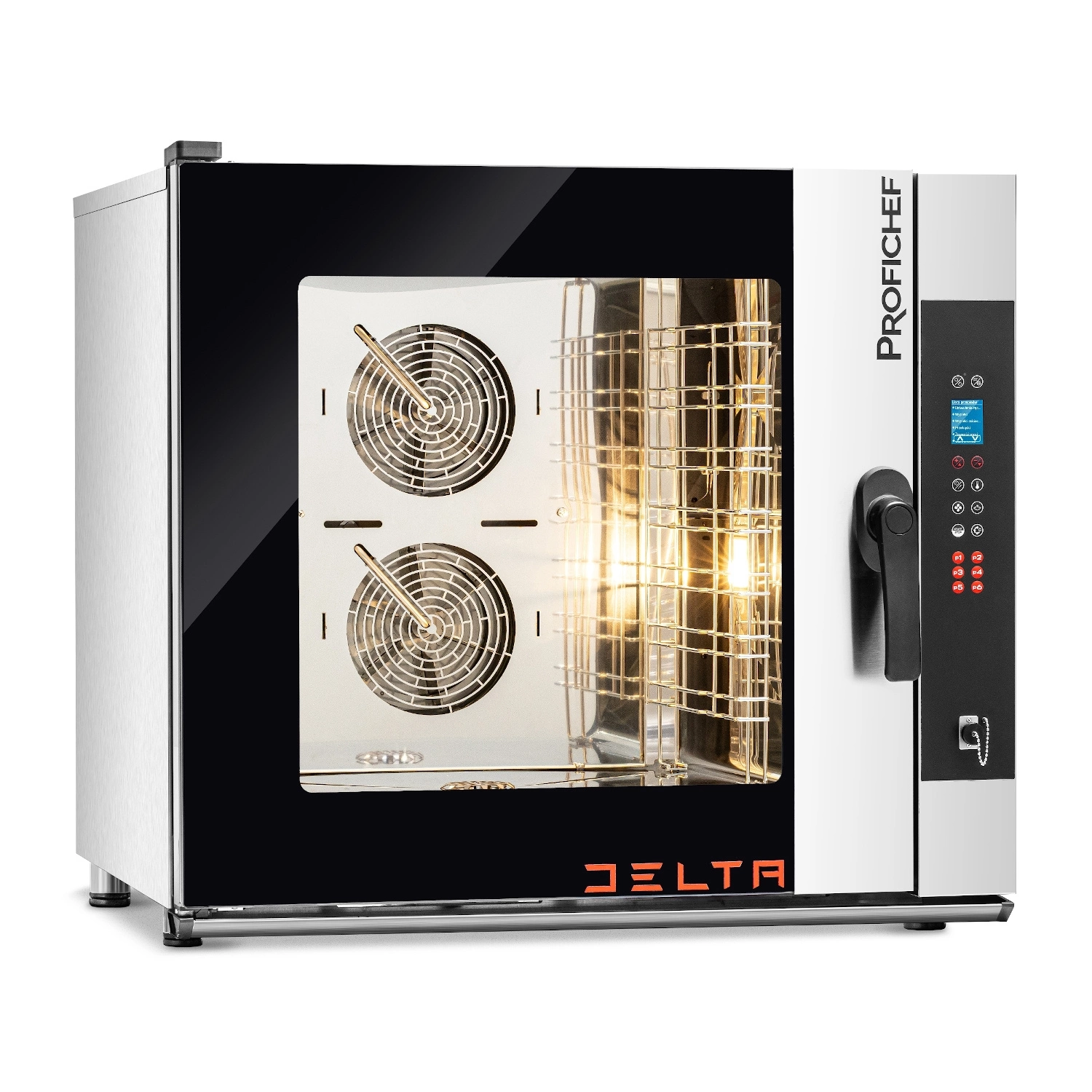 Elektrická konvektomata Delta 7 GN 1/1, elektronické ovládanie, 10,6 kW, 400 V | PROFICHEF PCD311007 – Obrázok 8