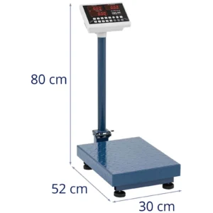 Plošinová váha - 100 kg / 0,01 kg - 40 x 30 cm - LED