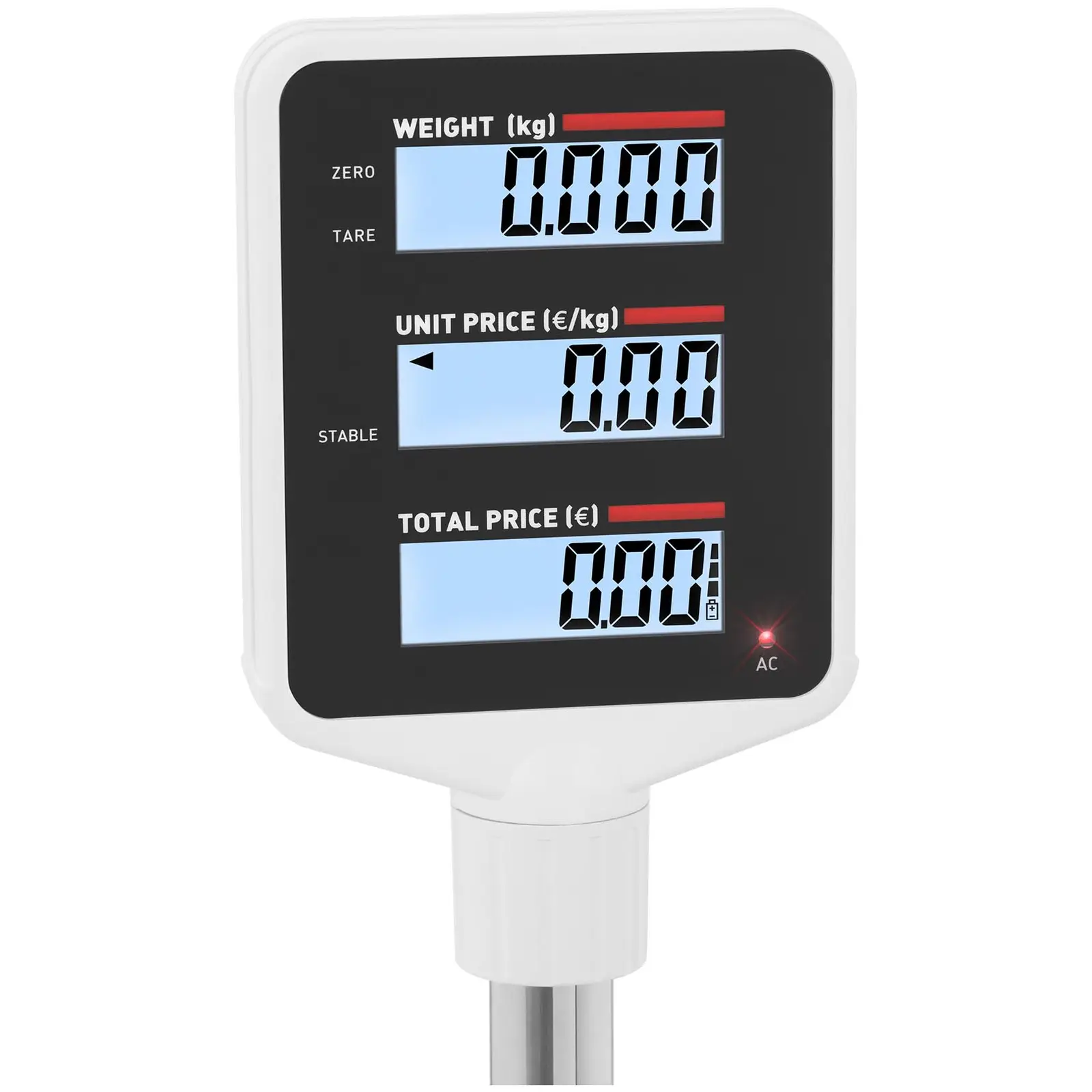 Kontrolná váha - 15 kg/2 g - vysoký LCD displej – Obrázok 3