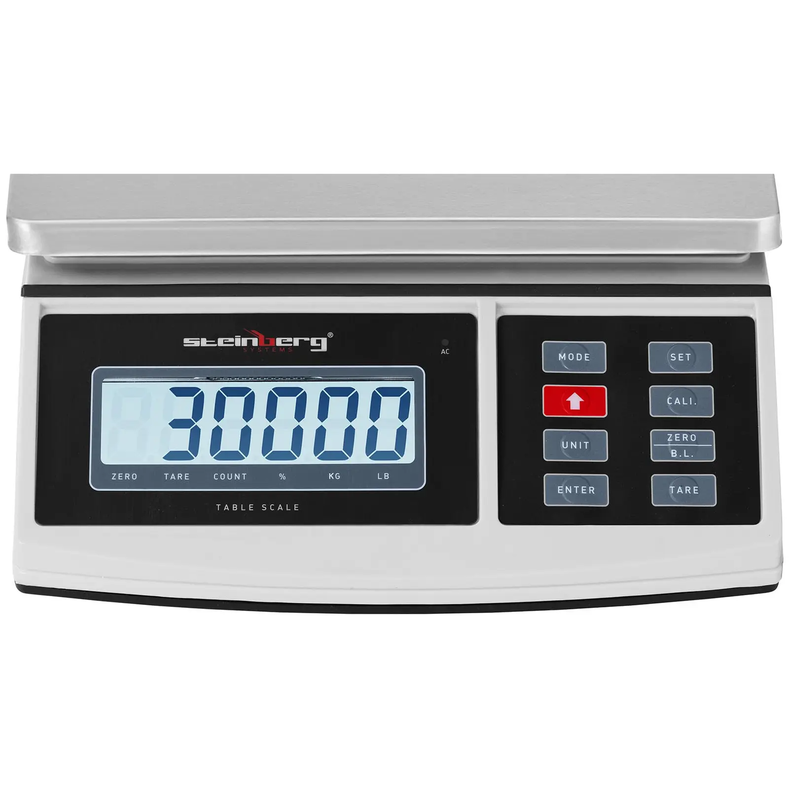 Stolná váha - 30 kg/1 g - 21 x 27 cm - LCD – Obrázok 4