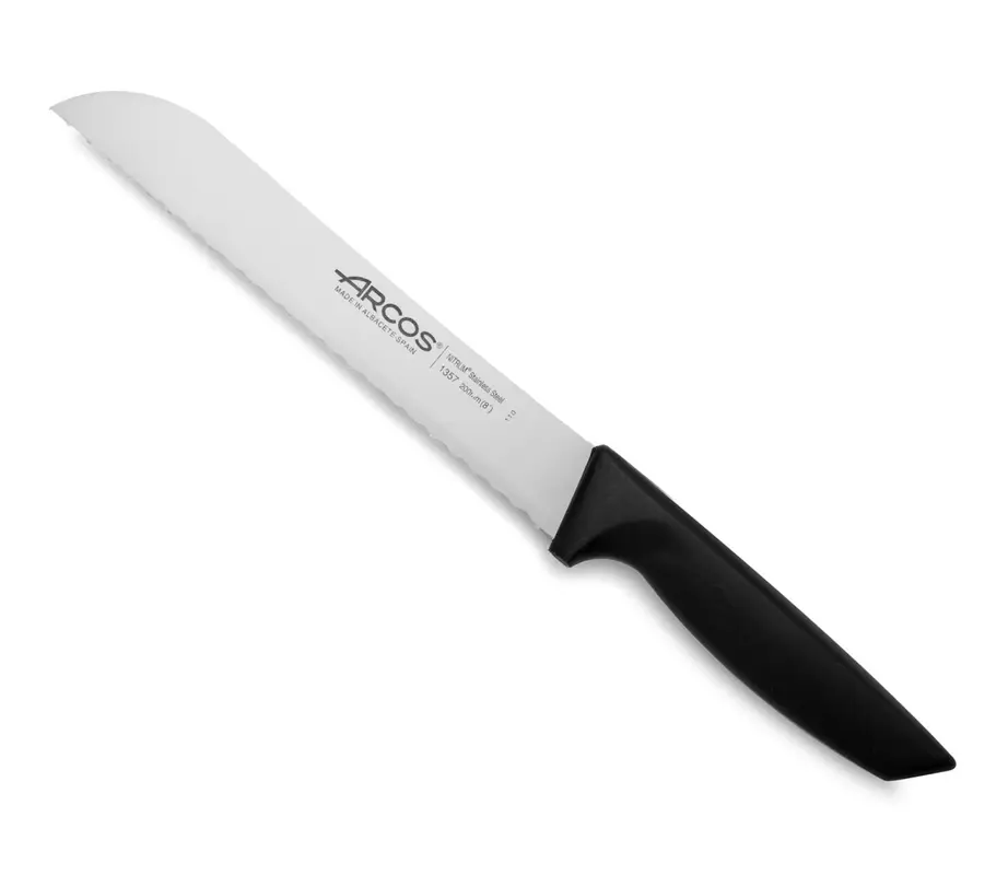 Nôž na chlieb, séria NIZA, Arcos, NIZA, Čierna, (L)332mm