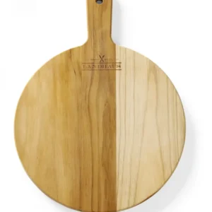 Doska na krájanie Landhaus vyrobená z teak, Tramontina, Svetlá dubová, 400x300x(H)18mm