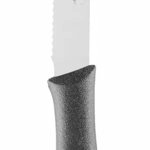 Stolný nôž, zúbkovaný, séria NOVA, Arcos, NOVA, Čierna, (L)220mm