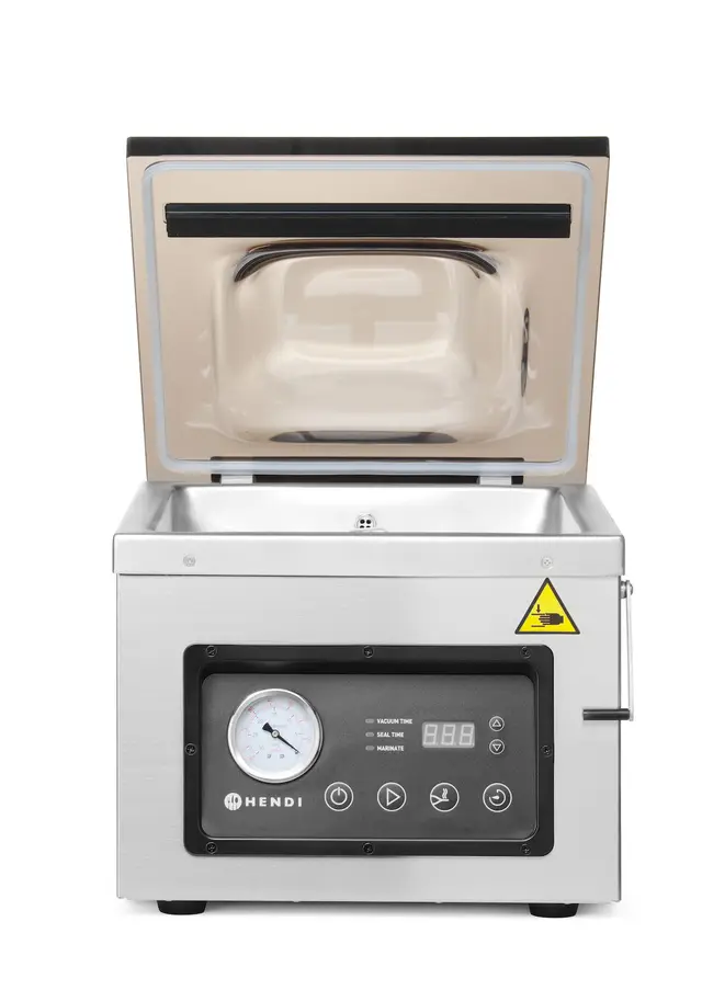 Komorová vákuová balička, HENDI, Profi Line, Zváracia lišta 300 mm, 230V/950W, 367x425x(H)364mm – Obrázok 3