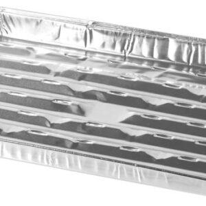 Miska MagicHome 34x23x2.5 cm, 3 ks, obdĺžniková, perforovaná, ALU
