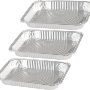 Miska MagicHome, 32,7x26,9x4 cm, grilovacia, 3 ks, Alu