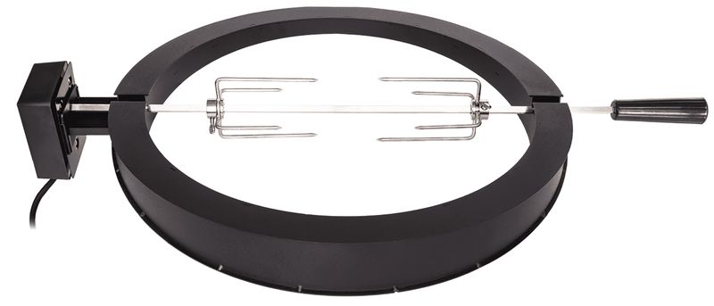 Ihla pre gril Kamado Egg 21", grilovacia, elektrická, ražeň na opekanie, špíz, 230V, 3xAA, 87x54,5x7 cm