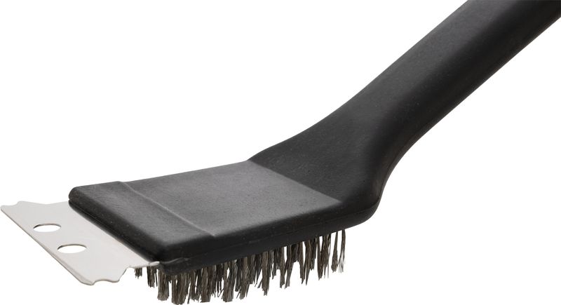 Kefa Strend Pro Grill, na čistenie grilu, so škrabkou, 4,5x4,5x30 cm – Obrázok 2