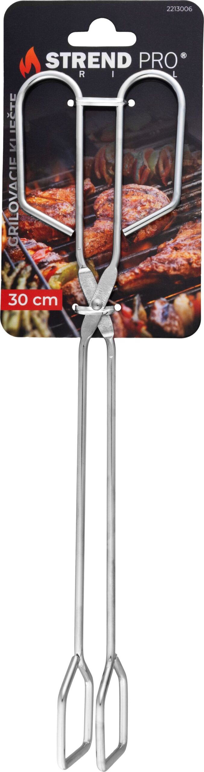Kliešte Strend Pro Grill, na grilovanie a otáčanie mäsa, 30 cm – Obrázok 2