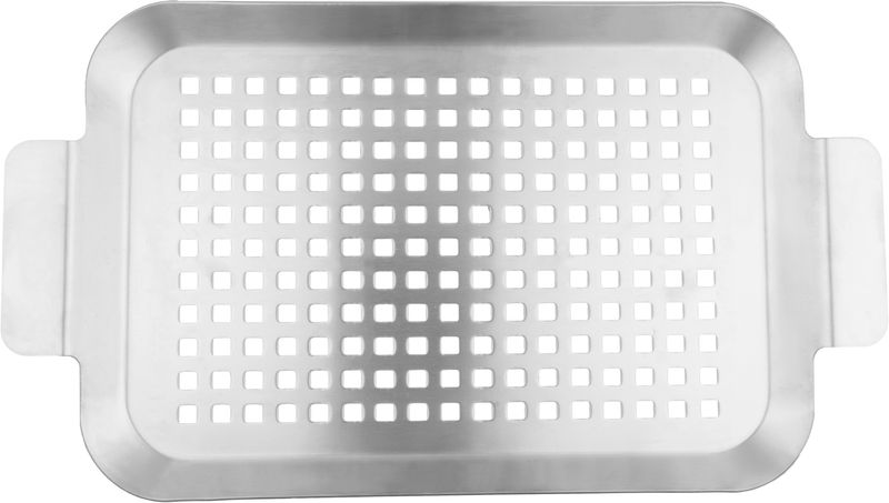 Plech Strend Pro Grill, na grilovanie, nerez, 34x18,5x2 cm – Obrázok 3