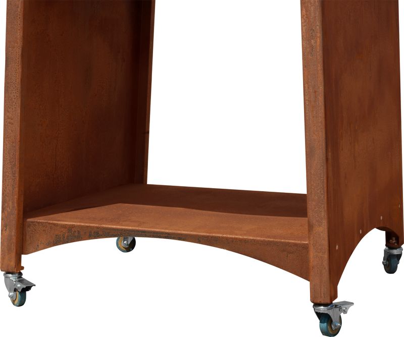 Gril Strend Pro Fiesta, prevedenie rust, oceľ, priemer 100 cm, s ohniskom – Obrázok 7