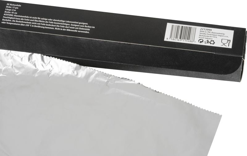 Alobal MagicHome 45 cm, L-8 m, 17 µm, hliníkový, grilovací, EXTRA STRONG – Obrázok 3