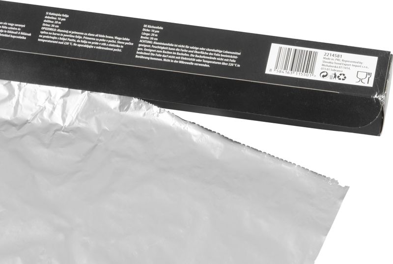 Alobal MagicHome 30 cm, L-20 m, 10 µm, hliníkový – Obrázok 3