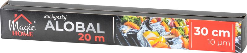 Alobal MagicHome 30 cm, L-20 m, 10 µm, hliníkový – Obrázok 2