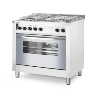Plynový sporák s 5 horákmi, HENDI, Smart, 230V/3000W, 17000kW, 900x600x(H)900mm