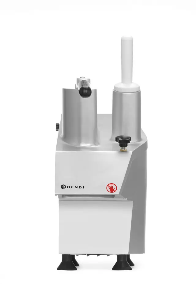 Elektrický krájač na zeleninu so súpravou 5 kotúčov, HENDI, Profi Line, 230V/550W, 615x239x(H)580mm – Obrázok 3