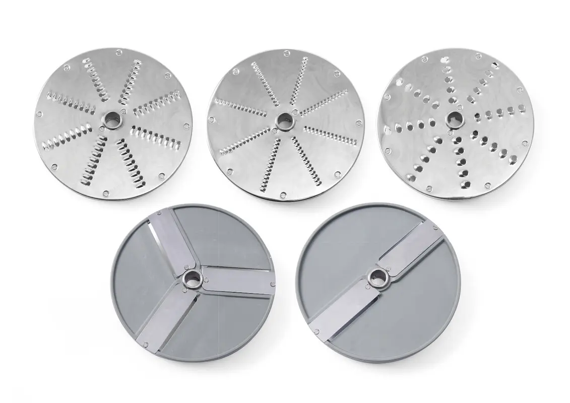 Elektrický krájač na zeleninu so súpravou 5 kotúčov, HENDI, Profi Line, 230V/550W, 615x239x(H)580mm – Obrázok 2