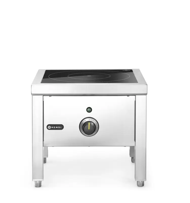 Vysoko výkonný indukčný hrniec, HENDI, 400V/5000W, 422x400x(H)366mm – Obrázok 3