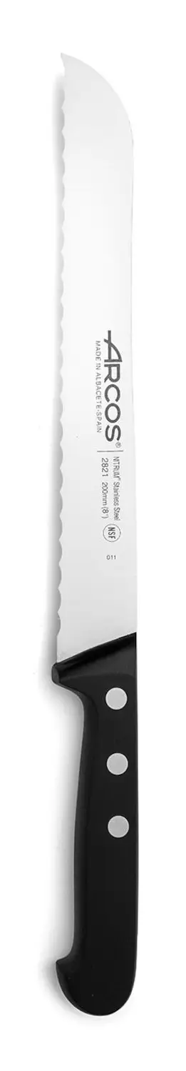 Nôž na chlieb, séria UNIVERSAL, Arcoroc, Čierna, (L)320mm