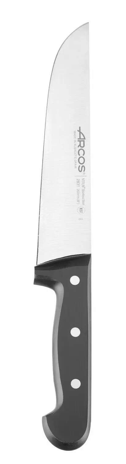 Mäsiarsky nôž, séria UNIVERSAL, Arcos, UNIVERSAL, Čierna, (L)337mm
