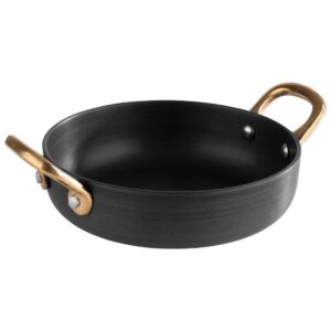 (6 kusov) Servírovacie hrnce - CASTORO - Hliník - 0,3 litra - Ø 135 mm - Sivé