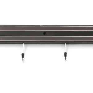 Magnetická lišta s háčikmi, HENDI, 6 háčikov, (L)620mm