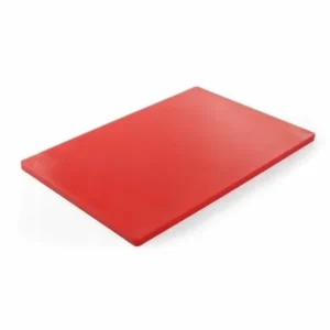 Krájacia doštička HACCP GN 1/1, Revolution, Farba: červená Určenie: surové mäso, GN 1/1, Červená, 530x325x(H)10mm