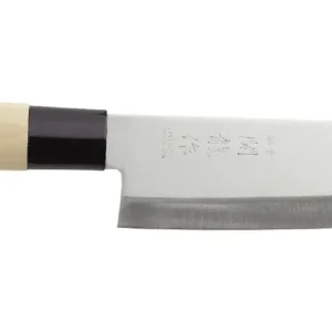 Japonský nôž Santoku, HENDI, Svetlá dubová, (L)290mm