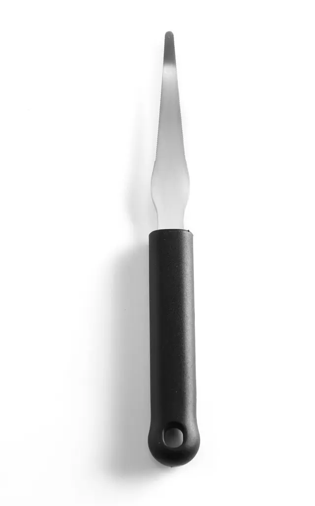 Nôž na citrusy, HENDI, Čierna, (L)210mm