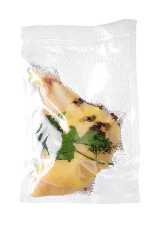 Vrúbkované vrecká do lištových baličiek - 100 kusov, HENDI, 100 ks, 150x250mm – Obrázok 2