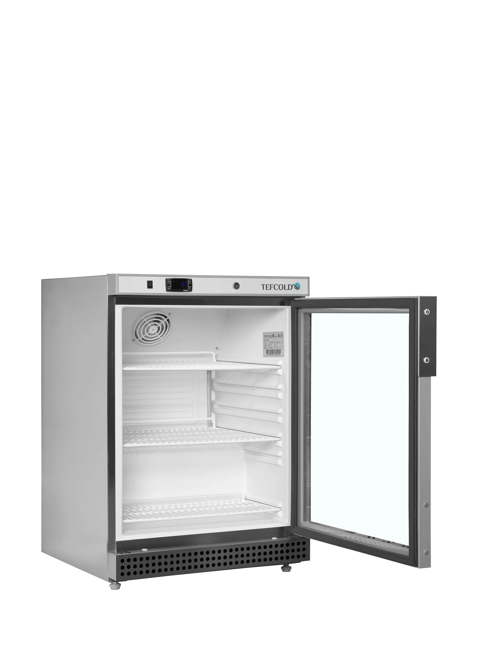 Chladiaca skriňa – 119 L – nerez | TEFCOLD UR 200 SG – Obrázok 2