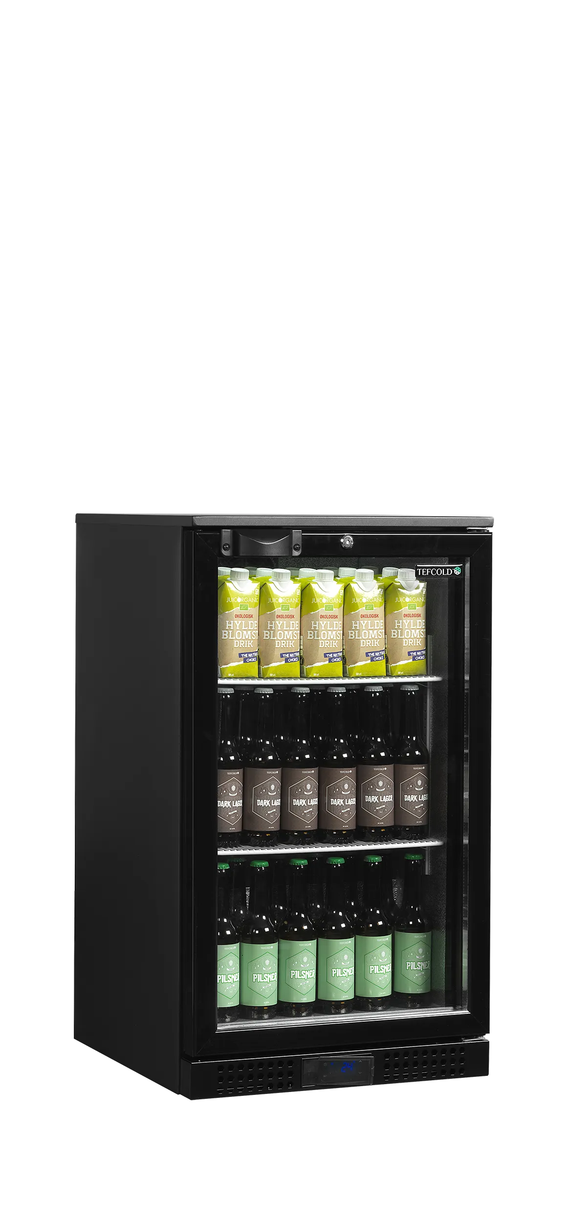 Mini chladnička – 92 L – biele police | TEFCOLD DB106H – Obrázok 3