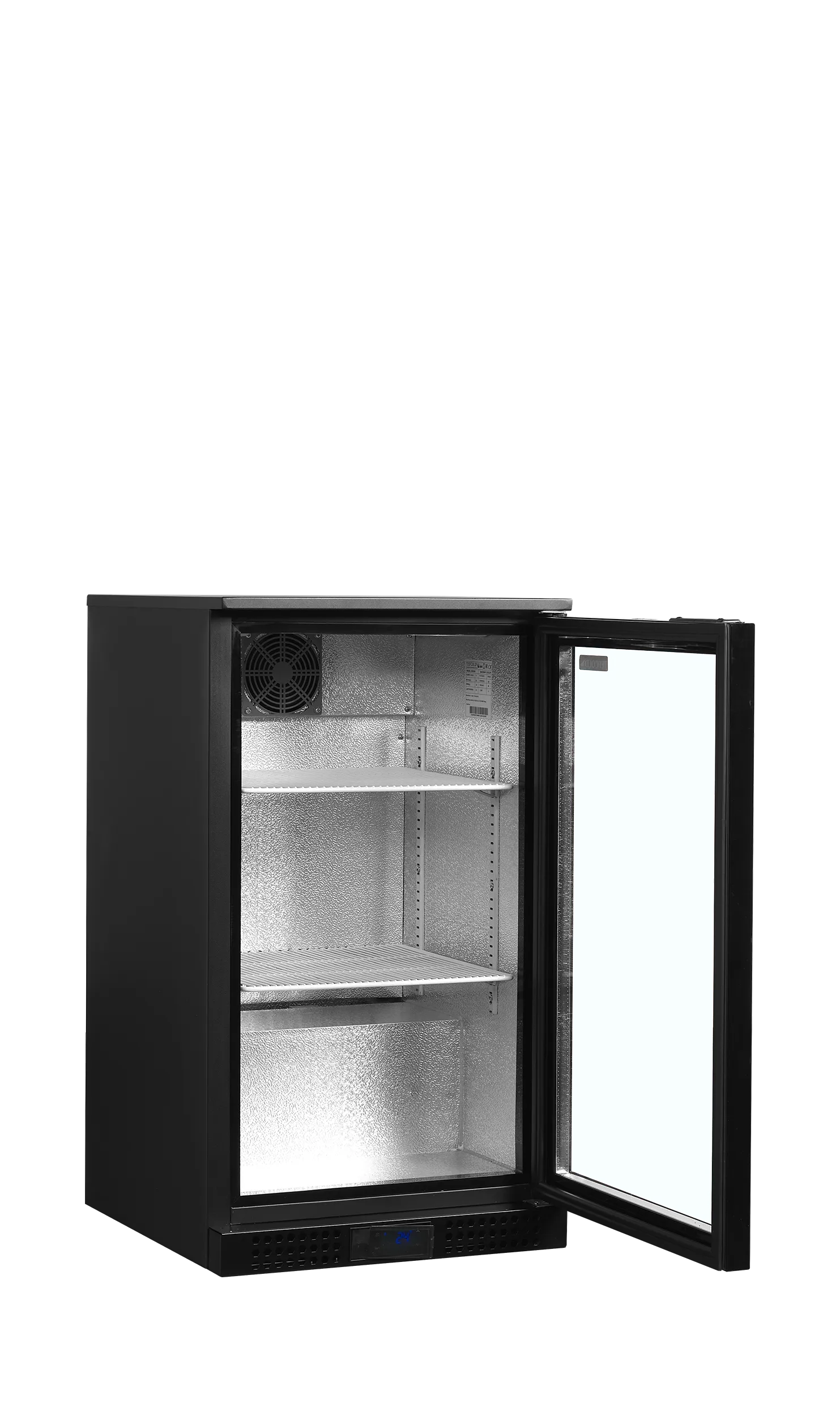 Mini chladnička – 92 L – biele police | TEFCOLD DB106H – Obrázok 2
