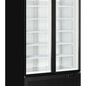 Mraziaca skriňa – dvojdverová – 702 L – čierna | TEFCOLD Atom Maxi F2DB