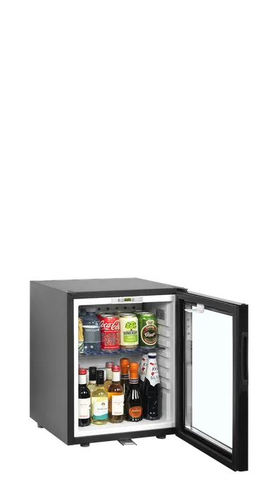 Mini chladnička – 34 L – celočierna | TEFCOLD TM 45 C – Obrázok 2