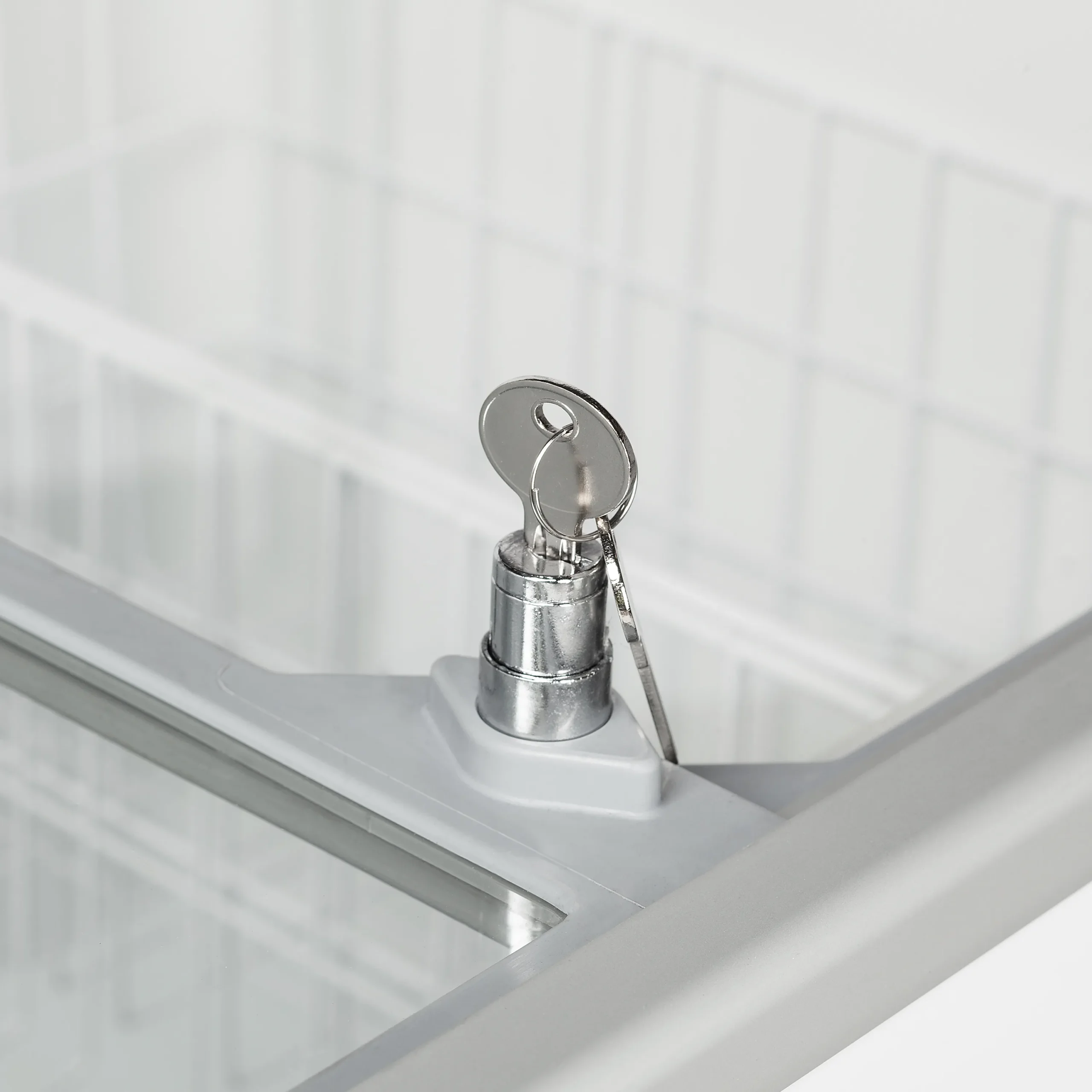 Truhlicová mraznička – presklené veko – 620 L | TEFCOLD IC 701 SC – Obrázok 2