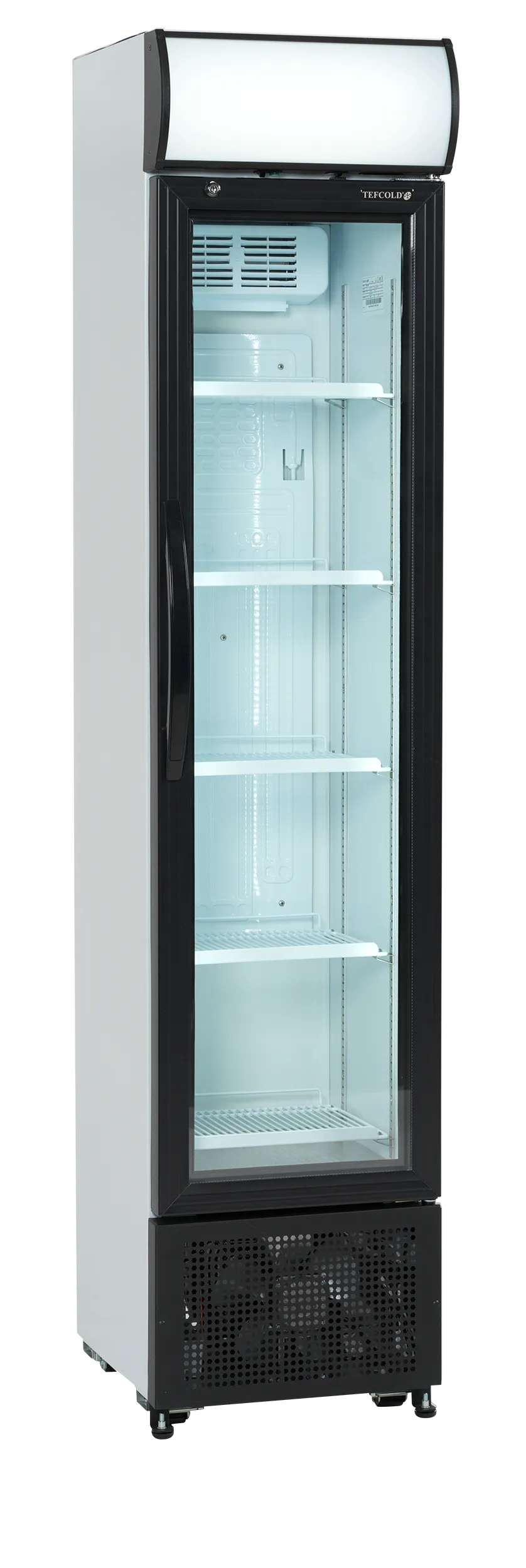 Úzka chladiaca skriňa – 114 L – 2,65 kWh – biela | TEFCOLD FSC 175H
