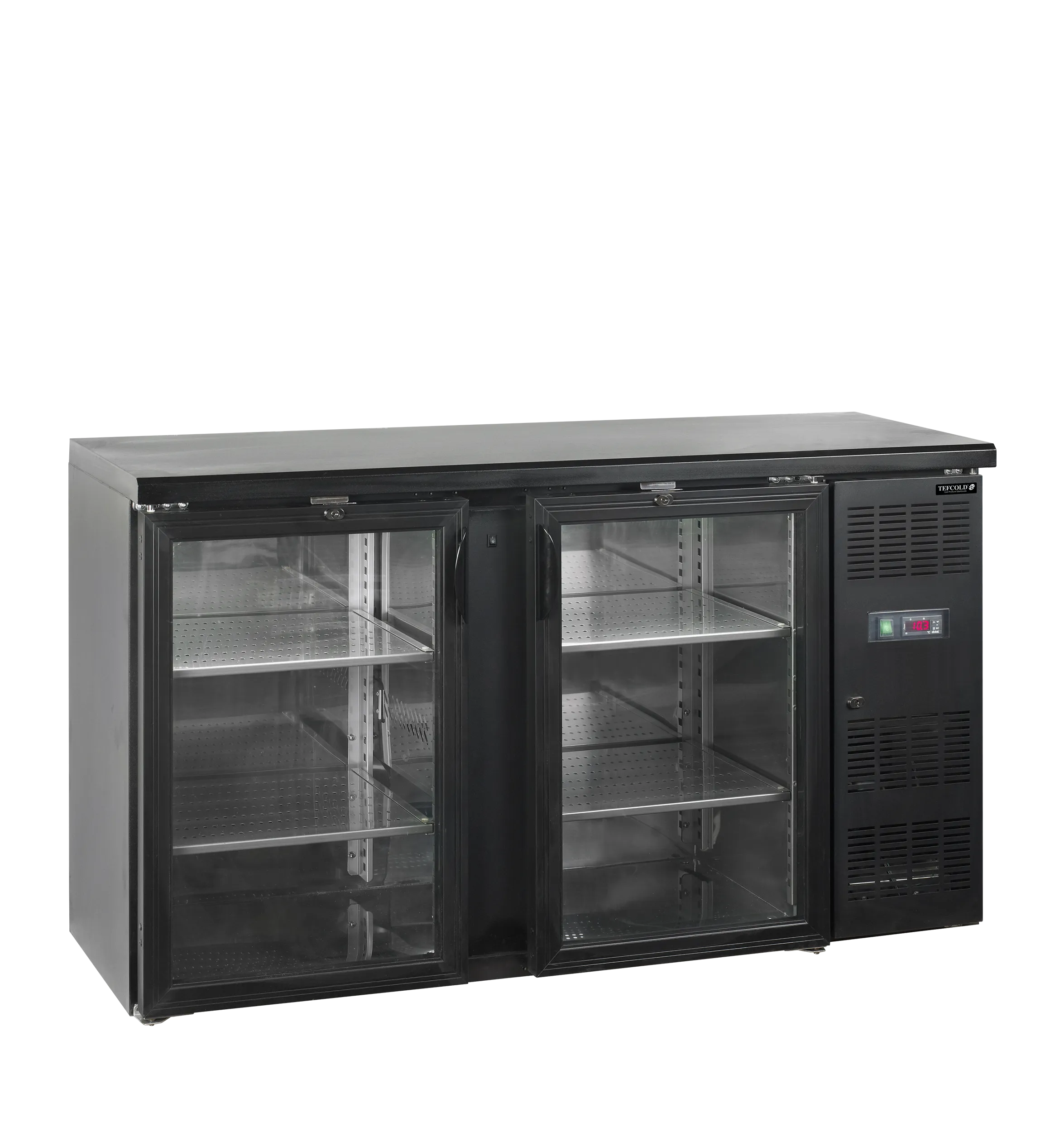 Mini chladnička – 277 L – presklené dvere | TEFCOLD CBC 210 G – Obrázok 2