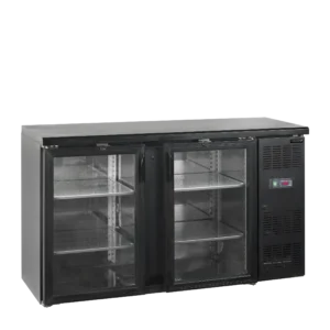 Mini chladnička – 277 L – presklené dvere | TEFCOLD CBC 210 G