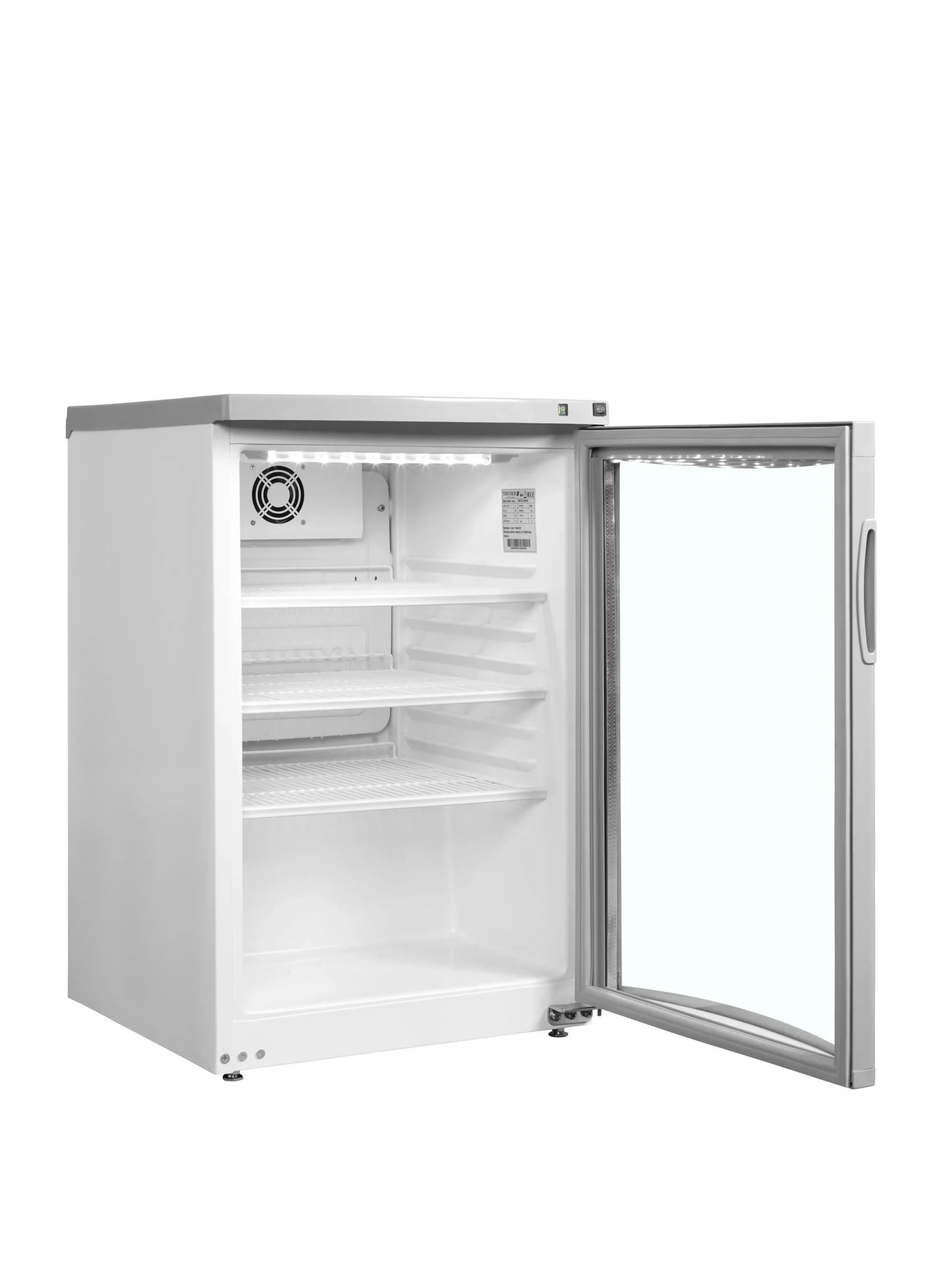 Podpultová chladnička – 85 L – biela | TEFCOLD BC 85 WF – Obrázok 4