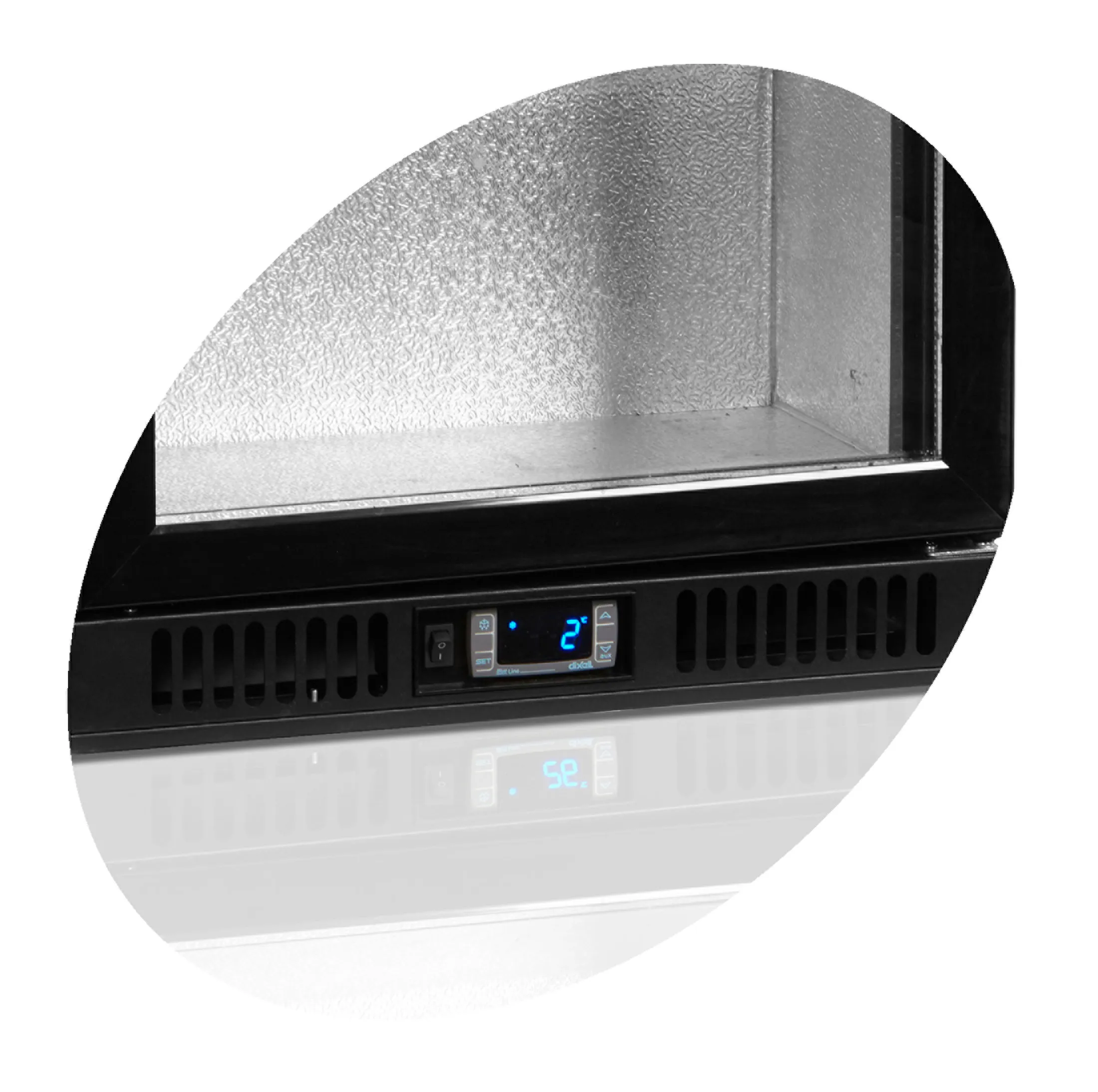Mini chladnička – 3 dverová – 288 L – 5 kWh | TEFCOLD BA 30 S-3 – Obrázok 3