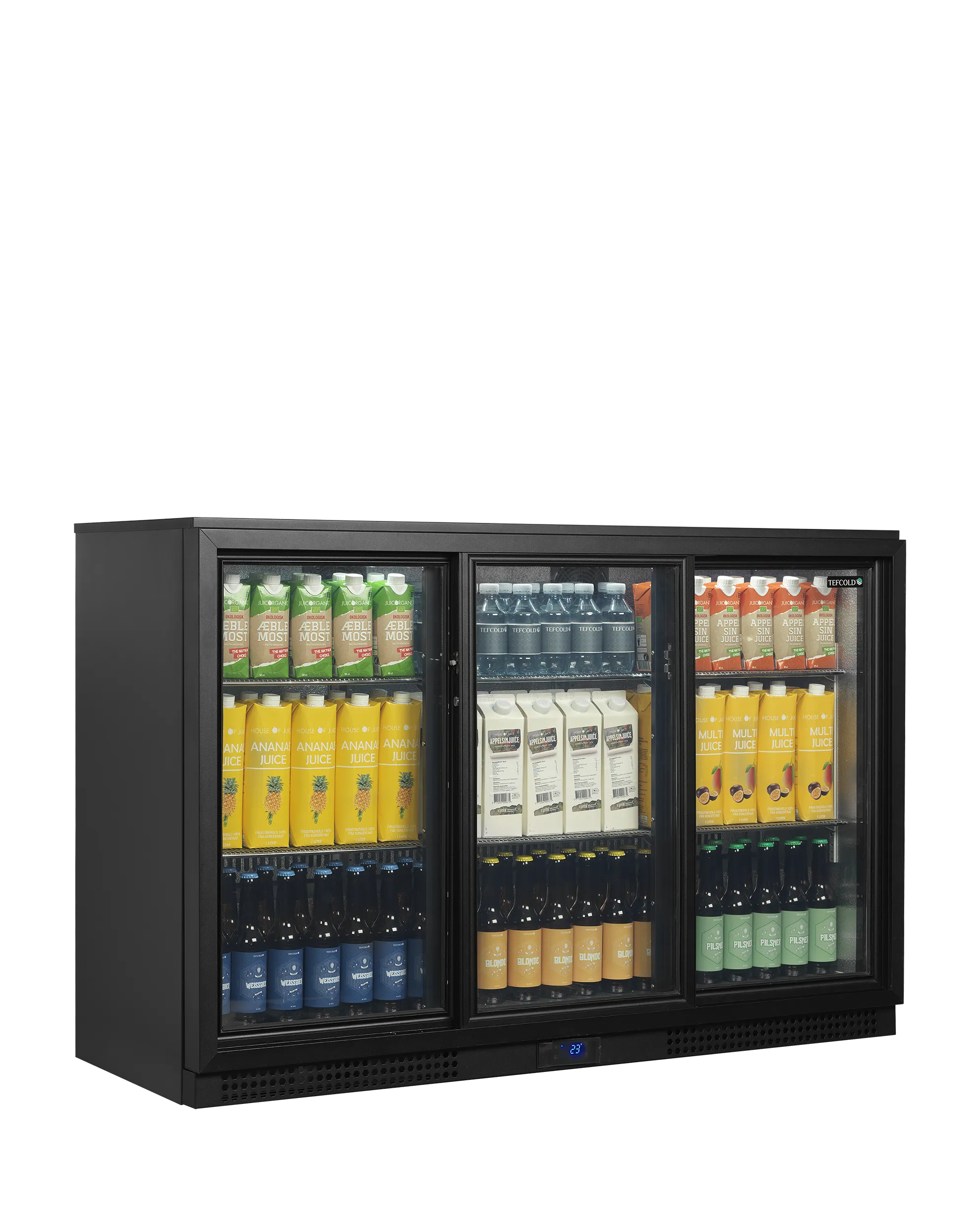 Mini chladnička – 3 – dverová – 288 L | TEFCOLD BA31S-3 – Obrázok 2