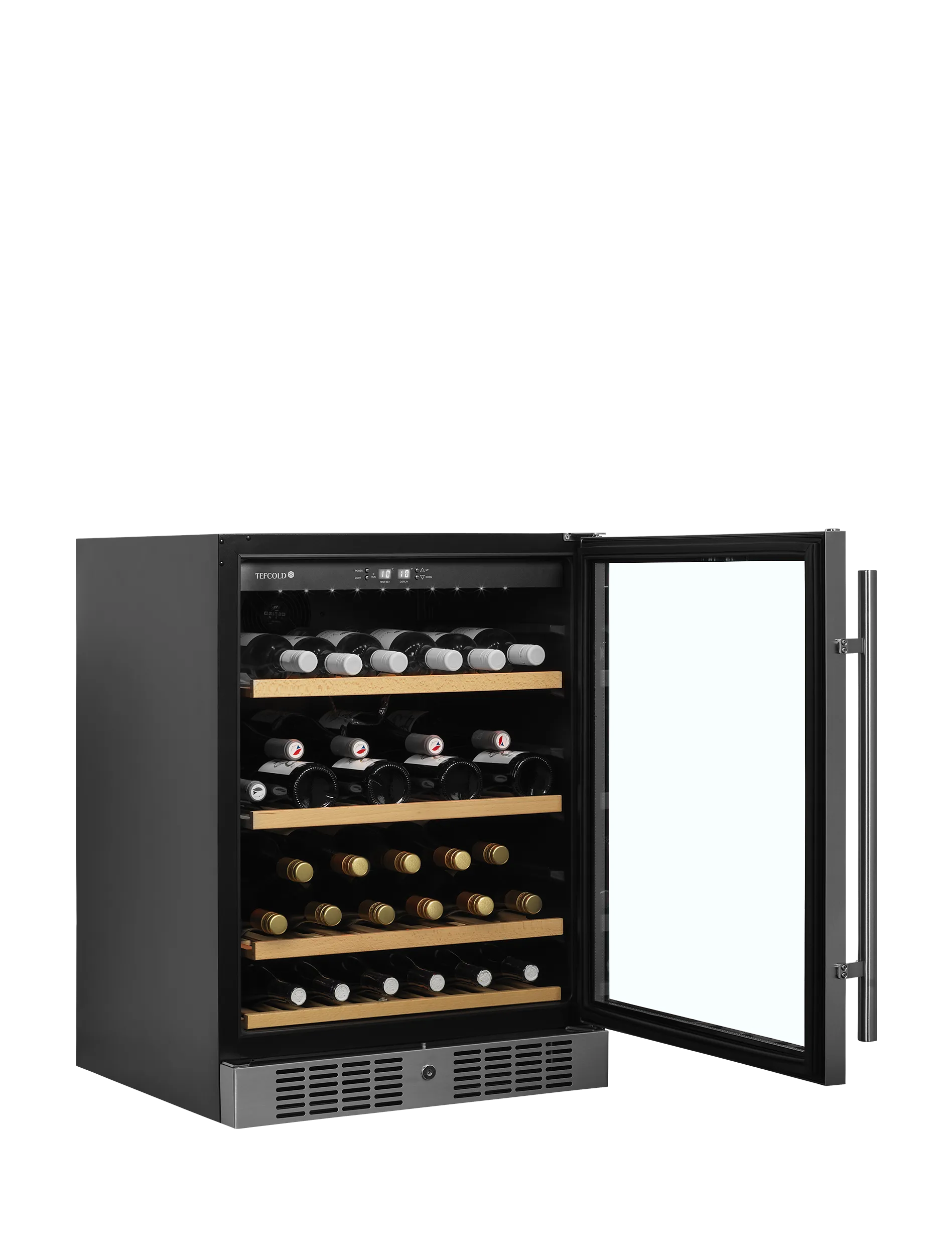 Vinotéka – 141 L/48 fliaš | TEFCOLD TFW200-S – Obrázok 4