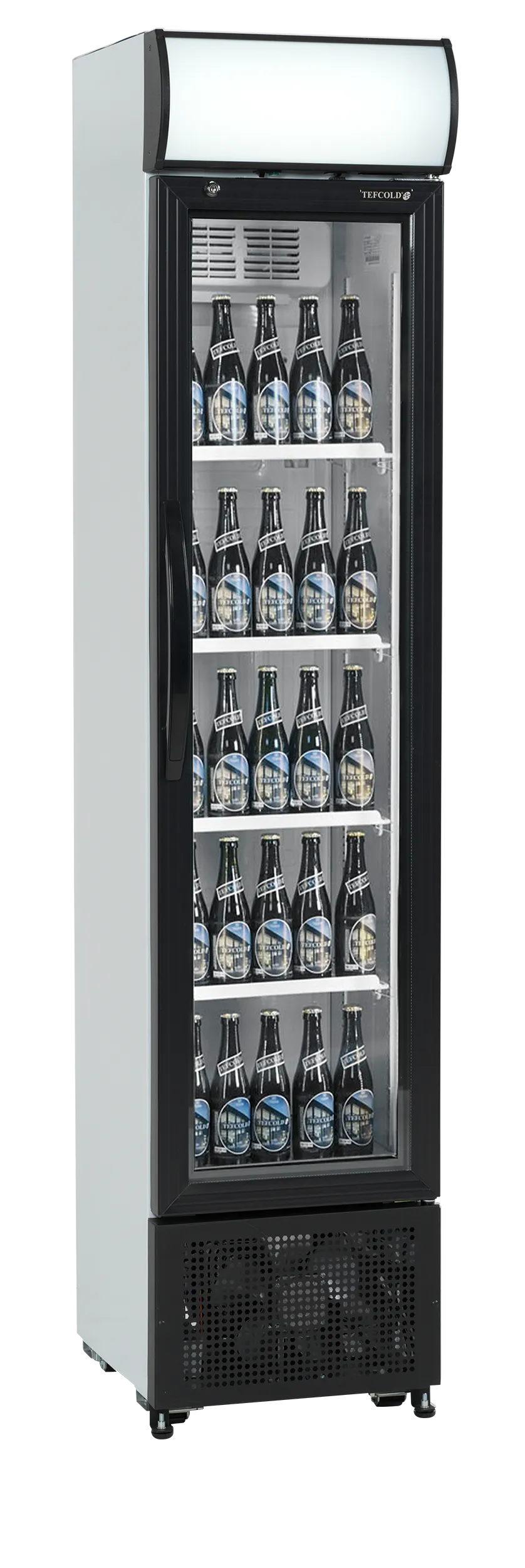 Úzka chladiaca skriňa – 114 L – 2,65 kWh – biela | TEFCOLD FSC 175H – Obrázok 4