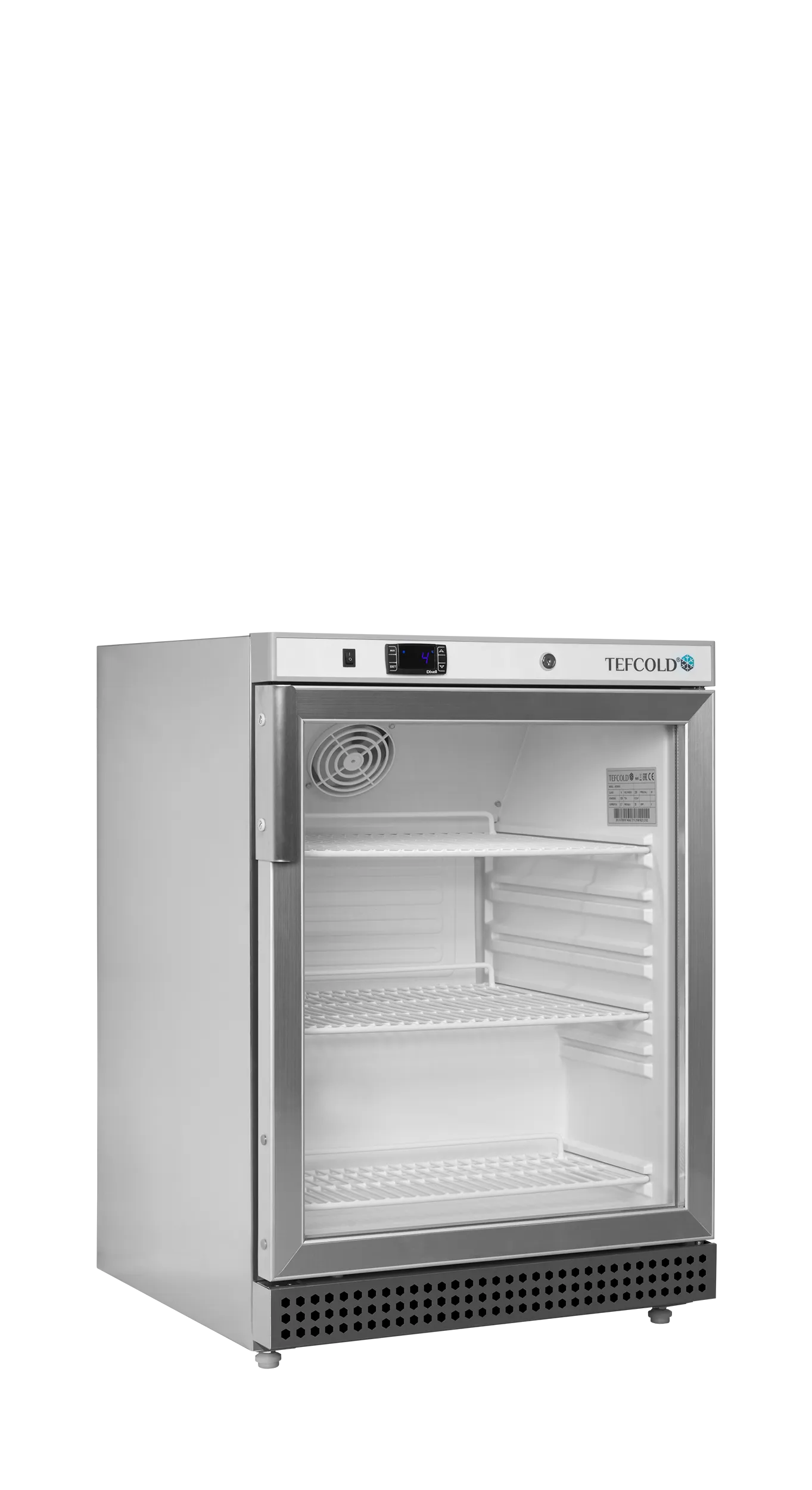Chladiaca skriňa – 119 L – nerez | TEFCOLD UR 200 SG – Obrázok 3