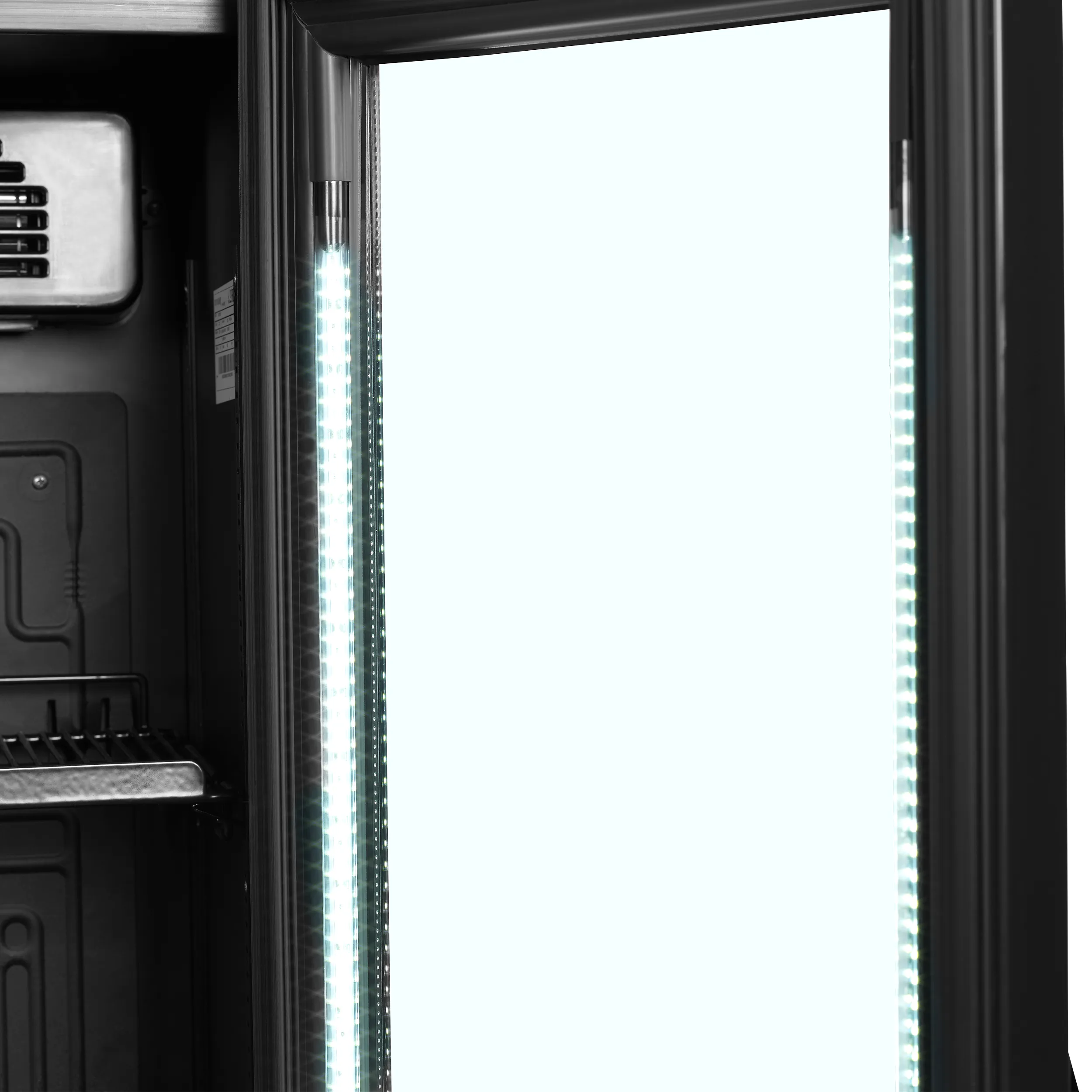 Úzka chladiaca skriňa – 114 L – 435×505 mm | TEFCOLD FSC 175H Black – Obrázok 5