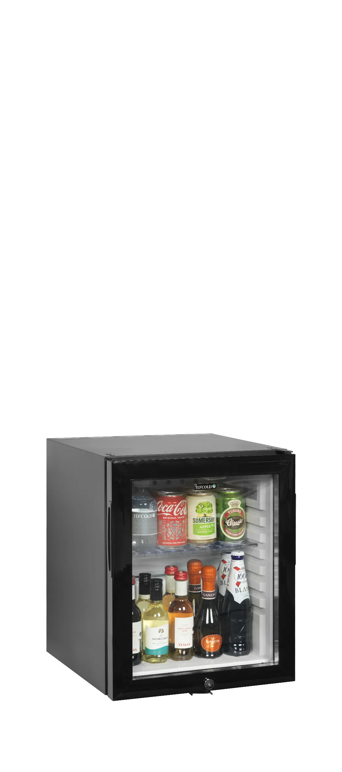 Mini chladnička – 34 L – celočierna | TEFCOLD TM 45 C
