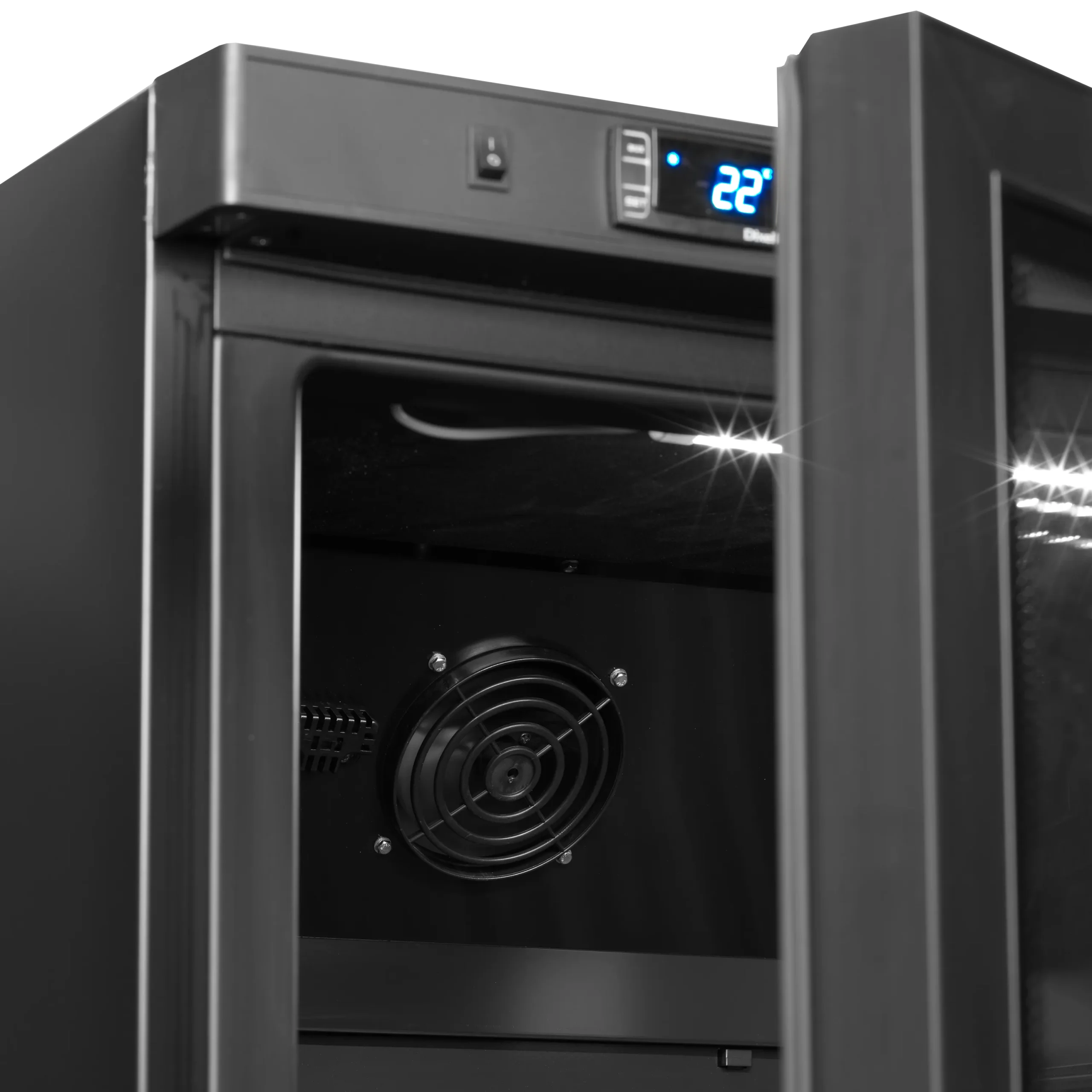 Chladiaca skriňa čierna – 570 L | TEFCOLD UR 600 BG – Obrázok 2