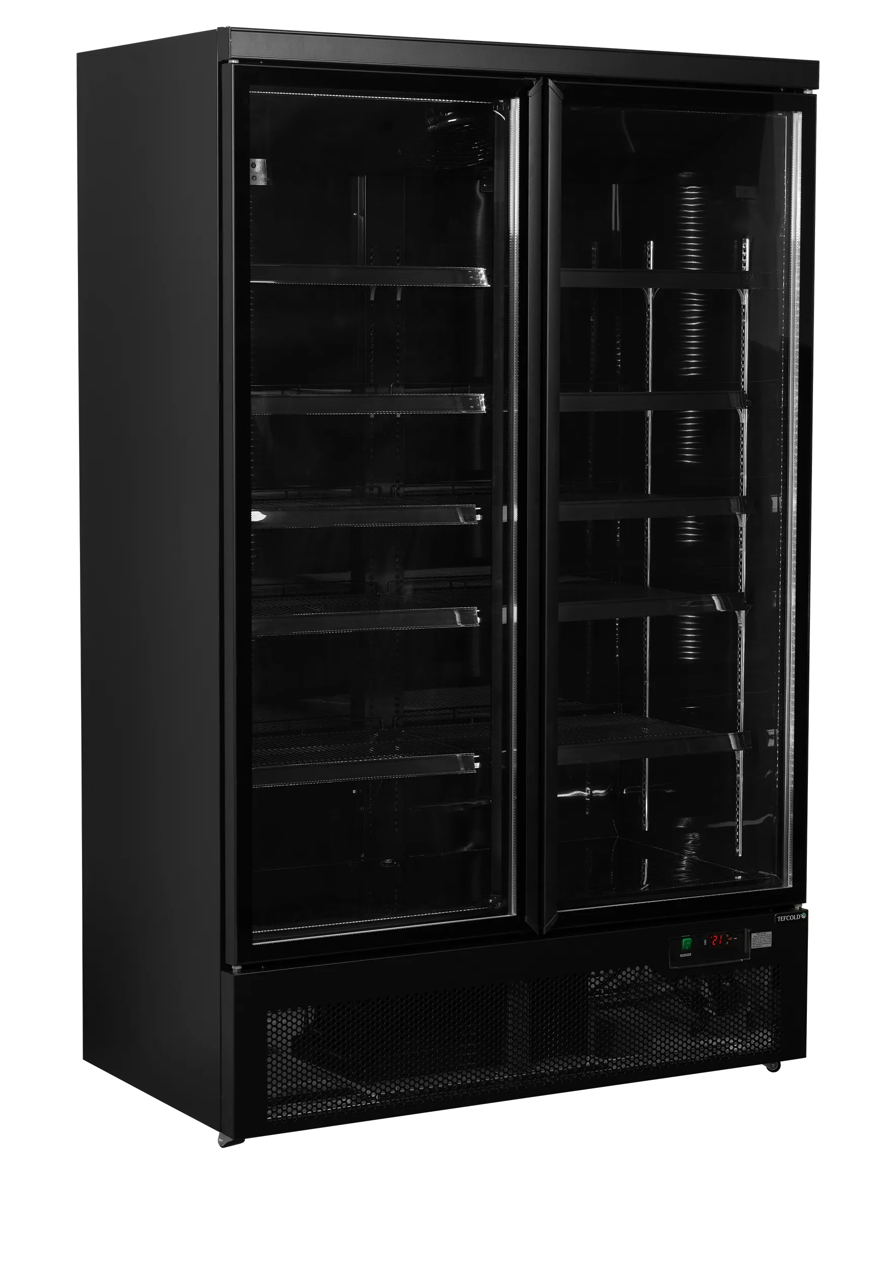 Chladiaca skriňa – 809 L – čierne police | TEFCOLD Atom Maxi C2DBB – Obrázok 6