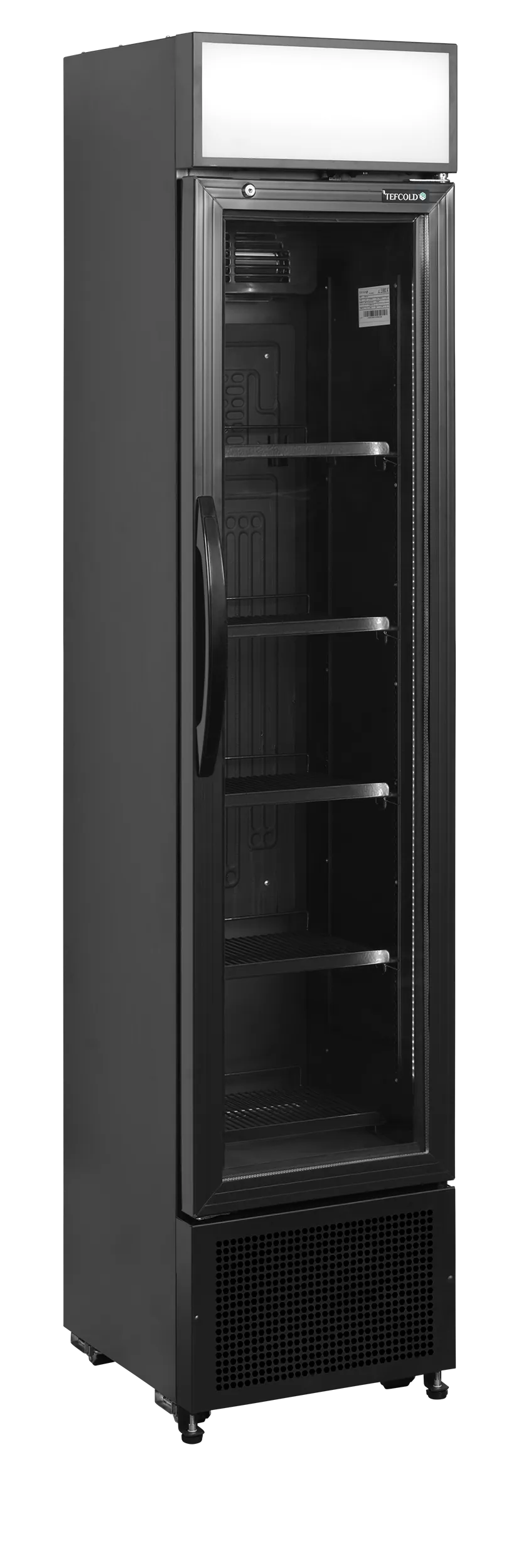 Úzka chladiaca skriňa – 114 L – 435×505 mm | TEFCOLD FSC 175H Black – Obrázok 7